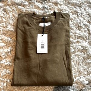 NWT Reigning Champ Jersey Long Sleeve T-Shirt Moss XS